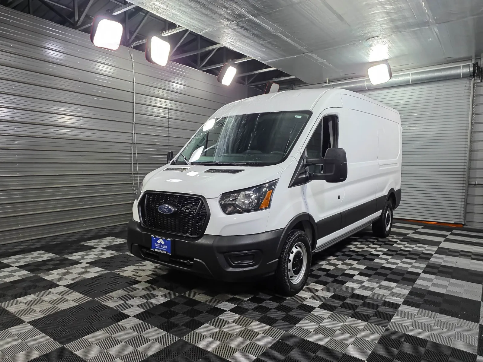 Blue 2023 Ford Transit Cargo Van 250 for sale in Sykesville, MD