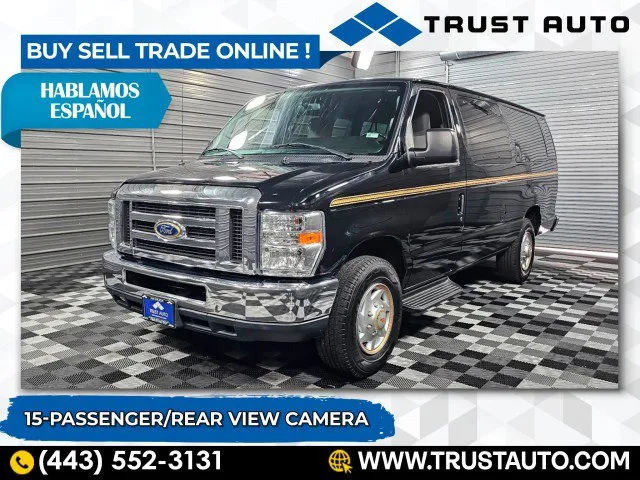 Used 2014 Ford Econoline E-350 15-Passenger XLT Super Duty 138