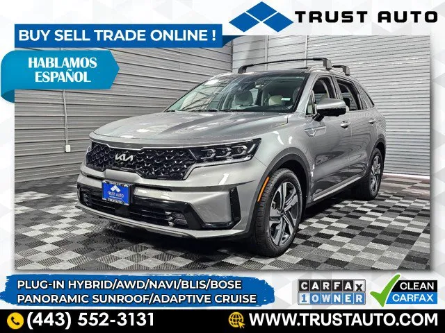 2022 Kia Sorento Plug In Hybrid For Sale