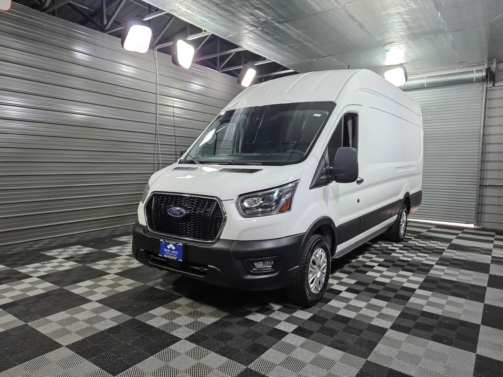Blue 2023 Ford Transit Cargo Van 350 for sale in Sykesville, MD
