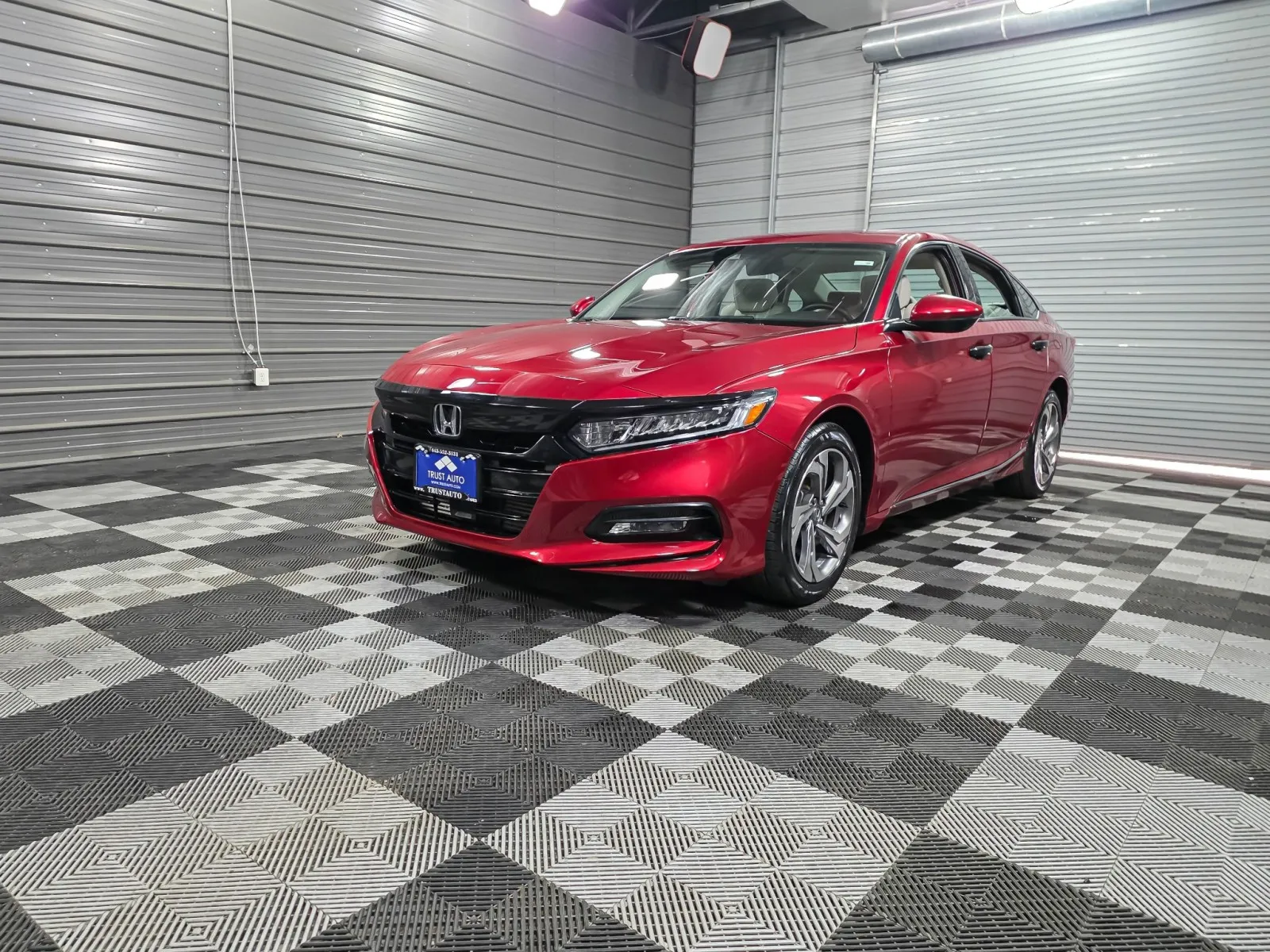 Beige 2018 Honda Accord Sedan EX-L 1.5T for sale in Sykesville, MD