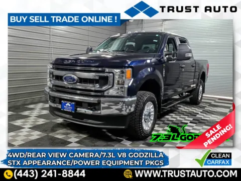 Blue 2022 Ford Super Duty F-350 SRW XL 4WD Crew Cab 7.3L V8 Godzilla Pickup Truck w/STX Appearance P for sale in Sykesville, MD