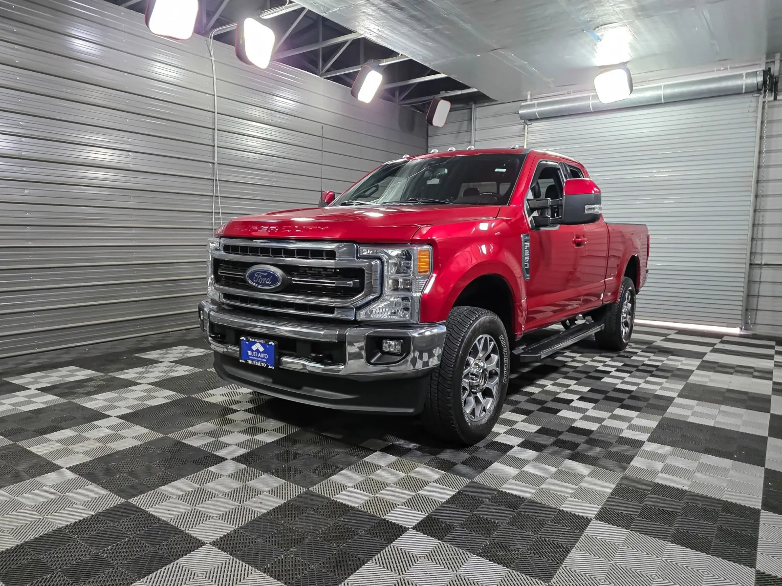 Gray 2022 Ford Super Duty F-250 SRW LARIAT for sale in Sykesville, MD