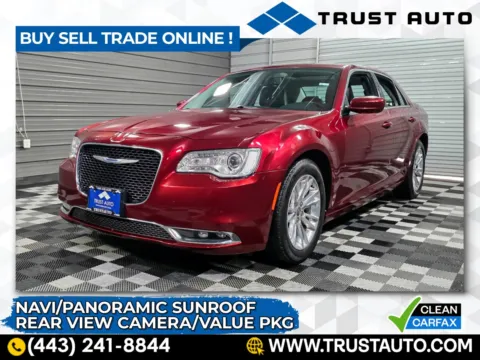 Red 2017 Chrysler 300 Limited Sedan w/Value Pkg for sale in Sykesville, MD