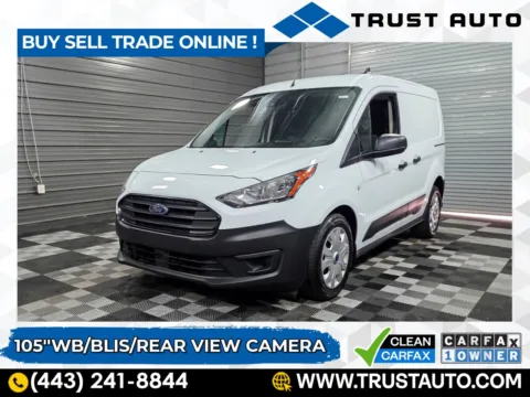 White 2023 Ford Transit Connect XL 105''WB Minivan/Van w/Rear Symmetrical Doors for sale in Sykesville, MD