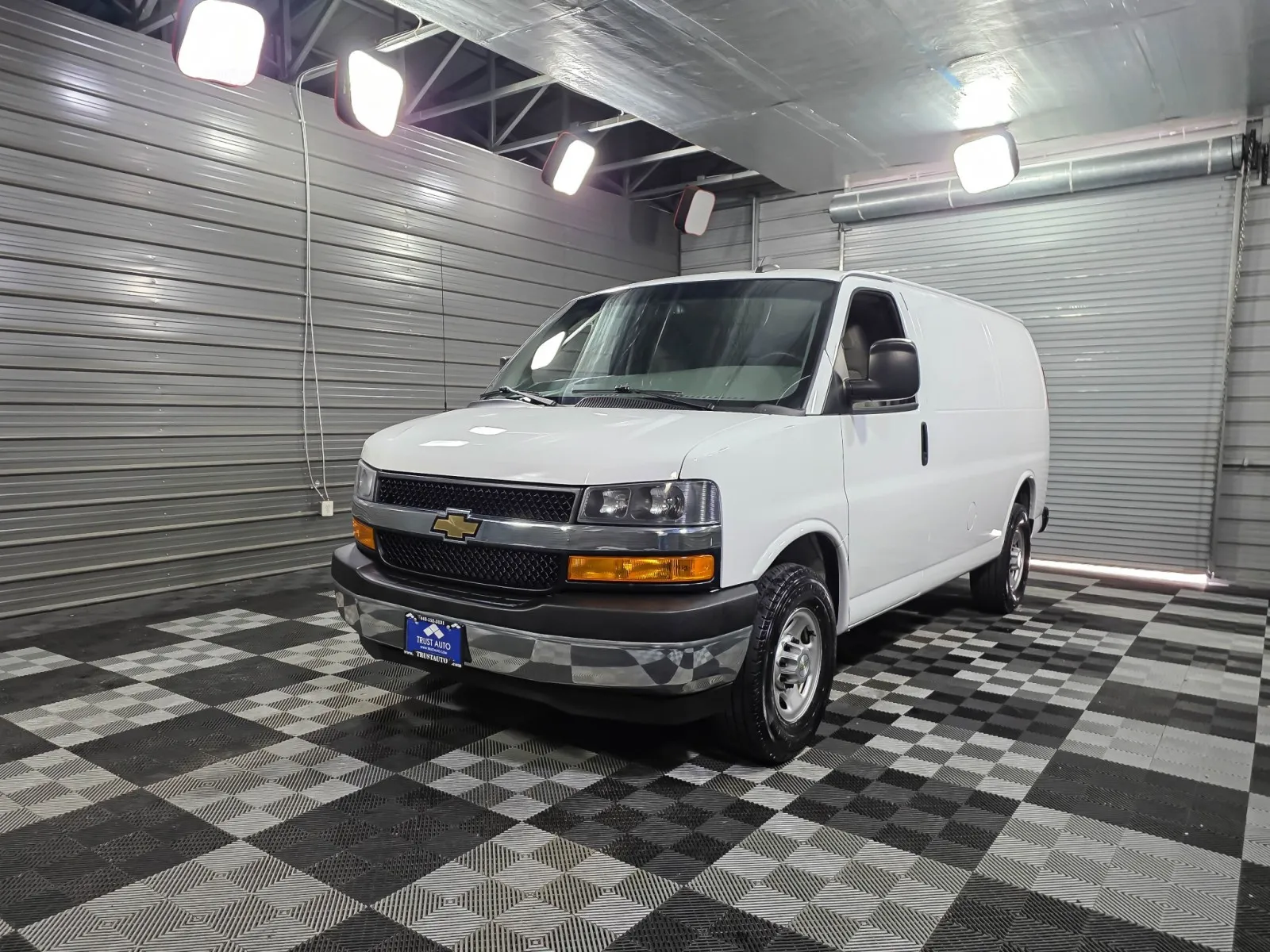 Blue 2021 Chevrolet Express Cargo Van 2500 for sale in Sykesville, MD