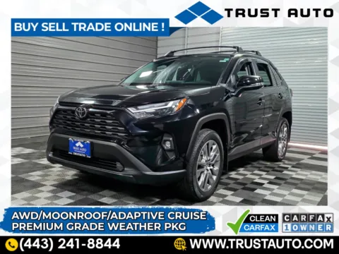 Black 2024 Toyota RAV4 XLE Premium AWD SUV w/Weather Pkg for sale in Sykesville, MD