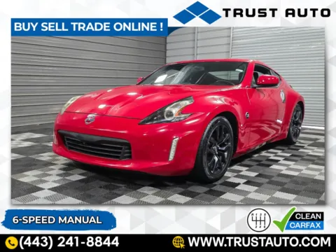 Red 2018 Nissan 370Z Touring 6-Speed Manual Coupe for sale in Sykesville, MD