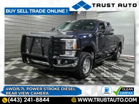Blue 2023 Ford Super Duty F-350 XL 4WD SuperCab 6.7L Power Stroke Diesel Pickup Truck for sale in Sykesville, MD