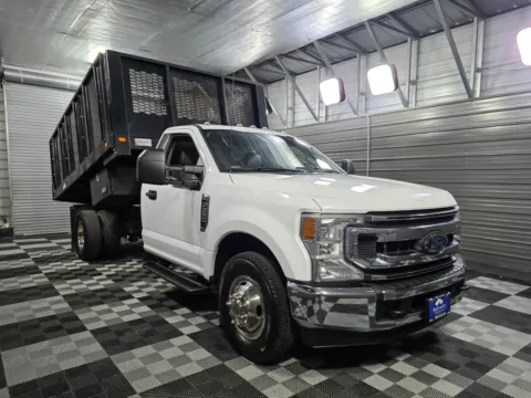 Another view of 2021 Ford F-350 Super Duty XL 169''WB Regular Cab 12FT Dump Bed Truck for sale in Sykesville, MD at Trust Auto