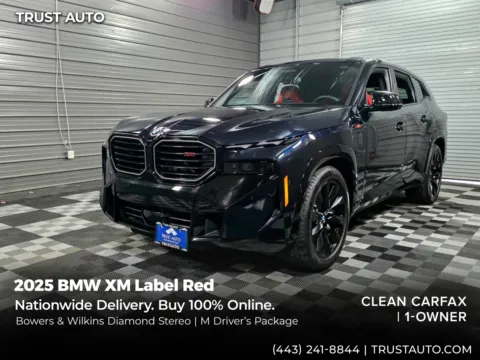 Black 2025 BMW XM Label Red AWD SUV w/M Driver's Pkg for sale in Sykesville, MD