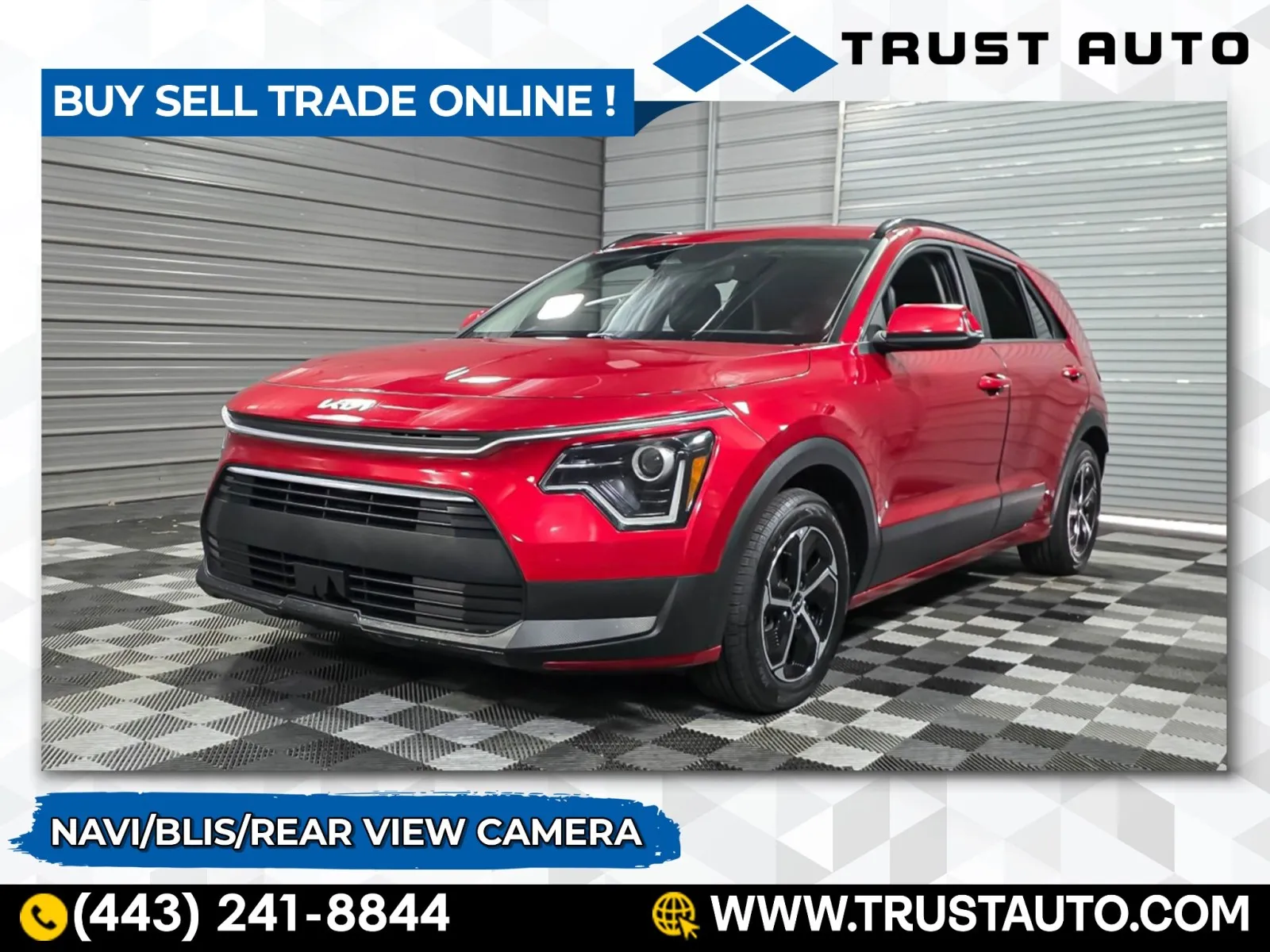 Red 2024 Kia Niro EX Hybrid SUV for sale in Sykesville, MD