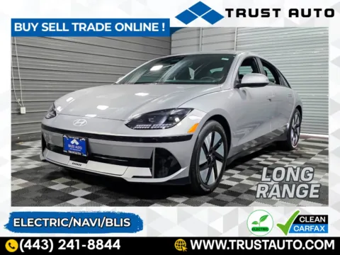 Silver 2024 Hyundai IONIQ 6 SE Long Range Electric Sedan for sale in Sykesville, MD