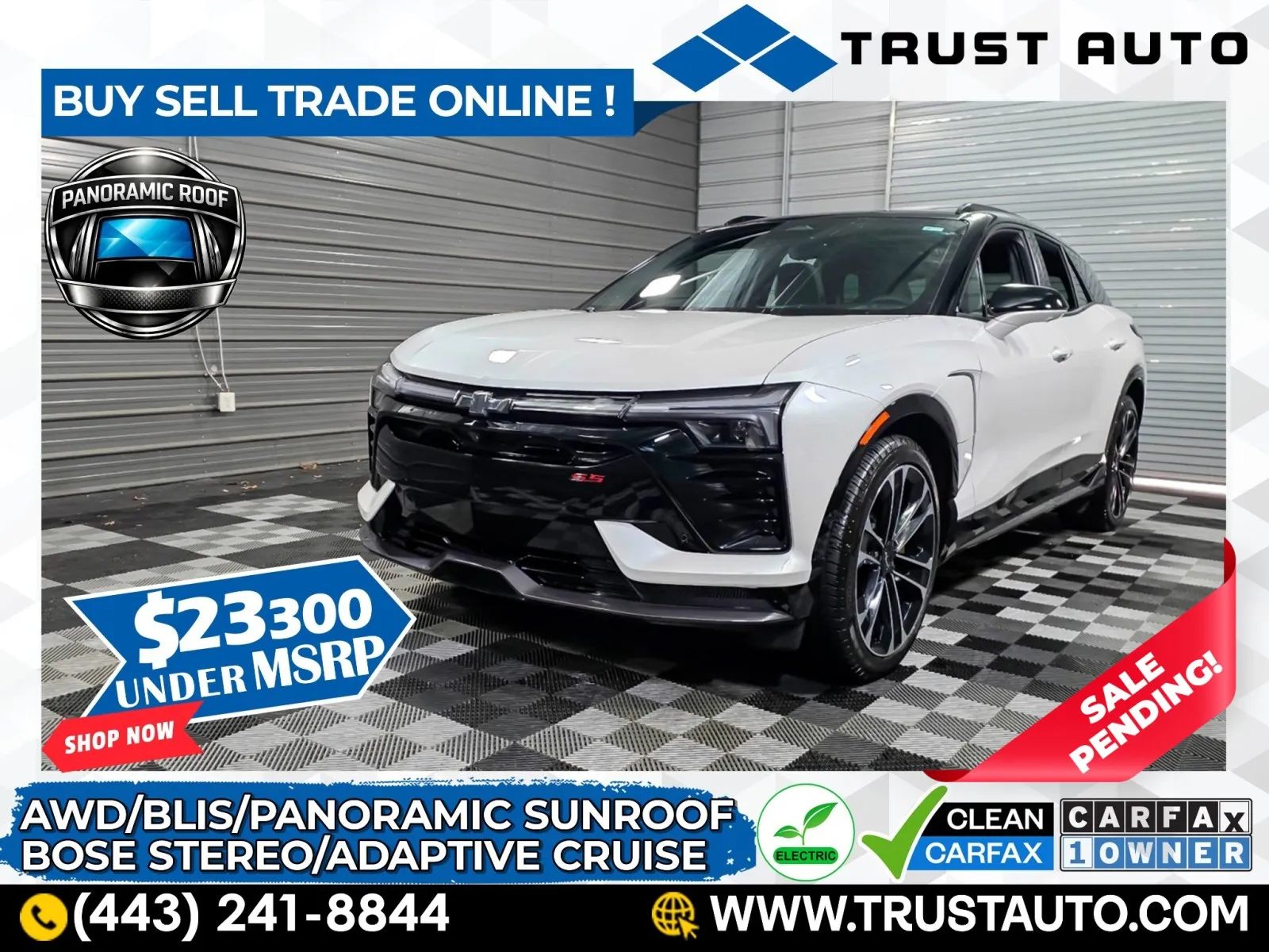 2025 Chevrolet Blazer EV SS AWD Electric SUV for sale in Sykesville, MD