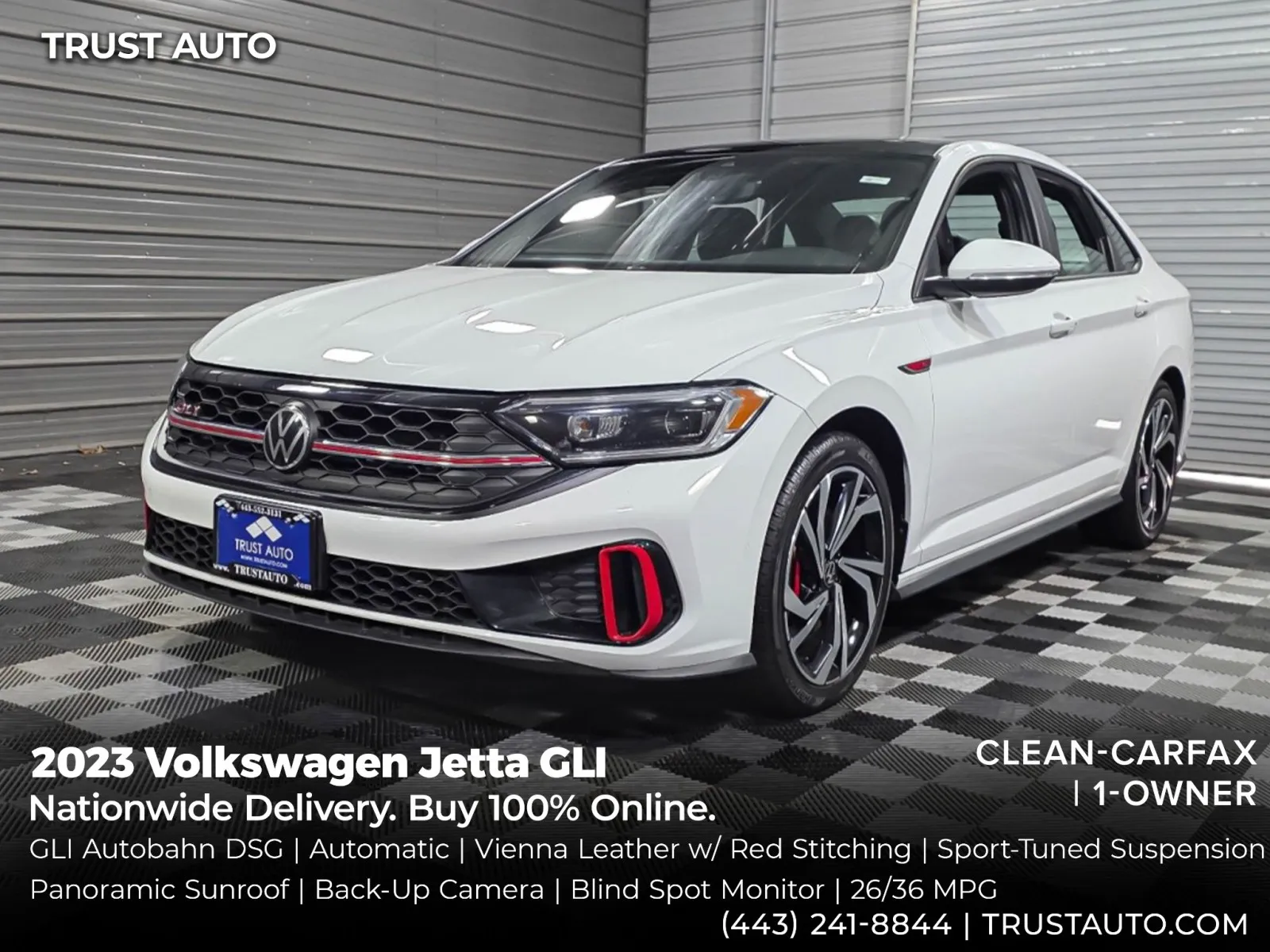 2023 Volkswagen Jetta GLI Autobahn 4-Door Sedan