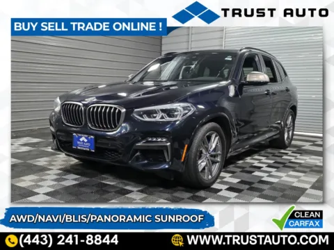 Black 2020 BMW X3 M40i AWD Luxury SUV for sale in Sykesville, MD