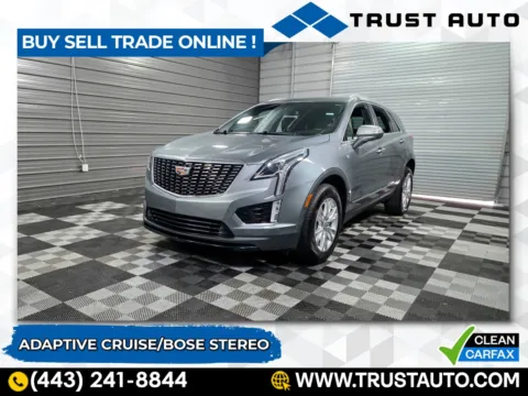 Gray 2021 Cadillac XT5 FWD Luxury SUV for sale in Sykesville, MD