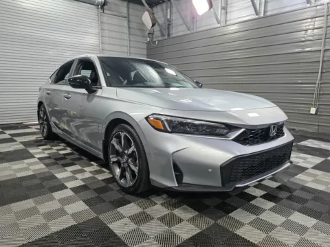 Another view of 2025 Honda Civic Hatchback Hybrid Sport Touring for sale in Sykesville, MD at Trust Auto