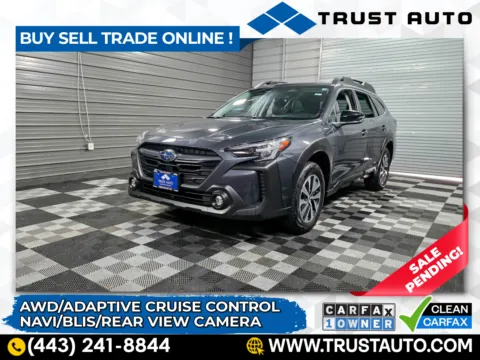 Gray 2023 Subaru Outback Premium AWD SUV for sale in Sykesville, MD