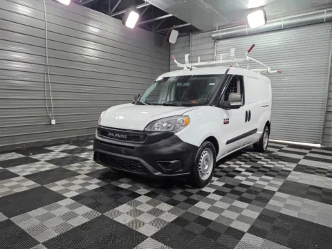 White 2020 Ram ProMaster City Tradesman Cargo Minivan/Van w/Shelving Storage System/Roof Racks for sale in Sykesville, MD