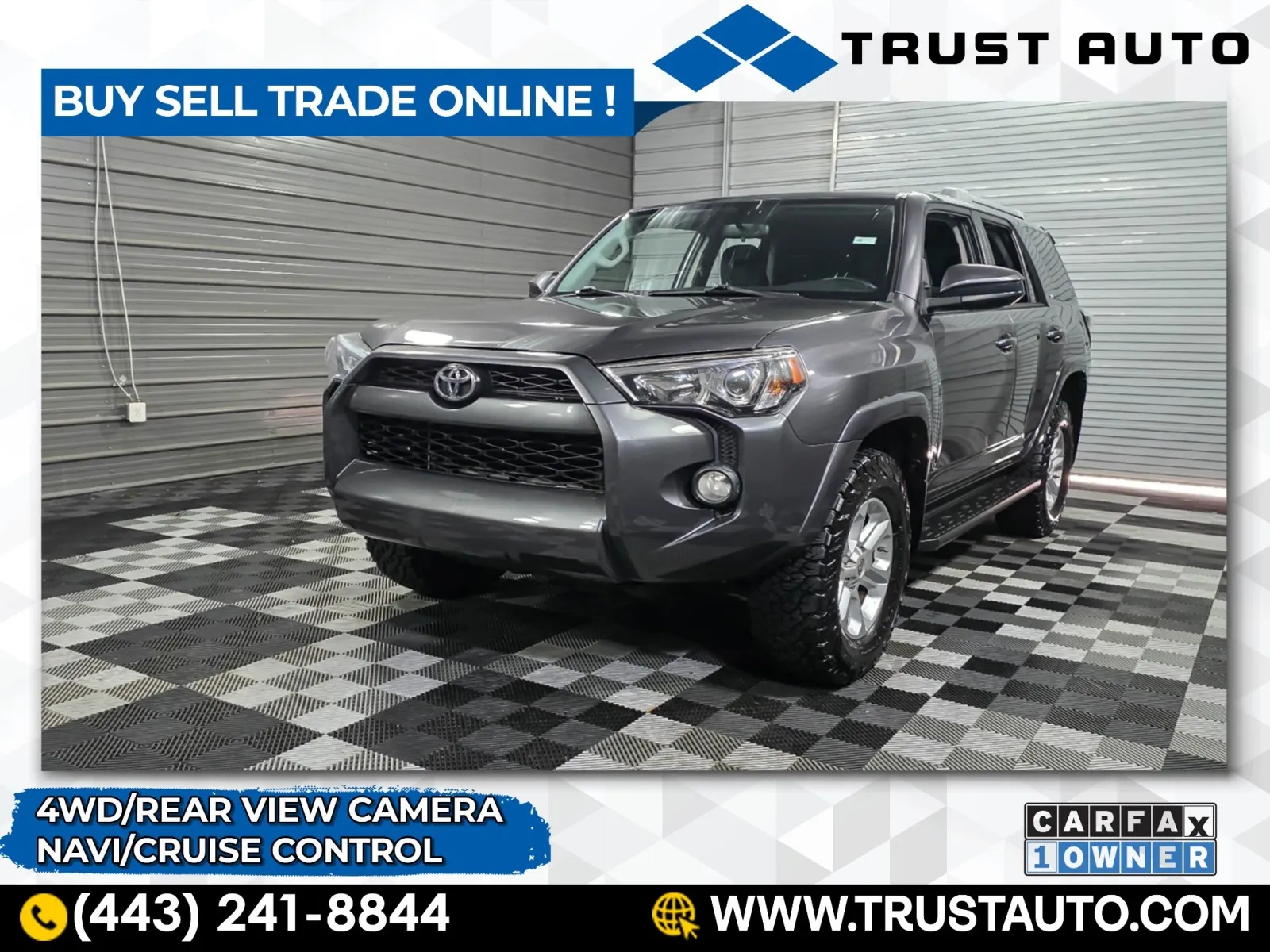 2018 Toyota 4Runner SR5 4WD SUV