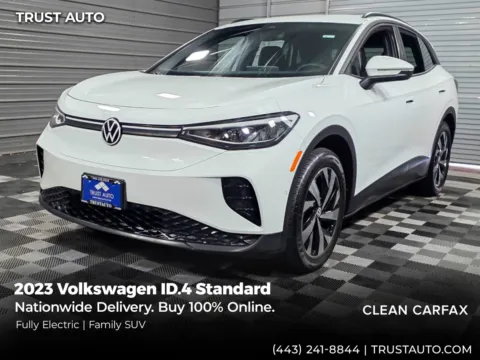 White 2023 Volkswagen ID.4 Standard Electric SUV for sale in Sykesville, MD