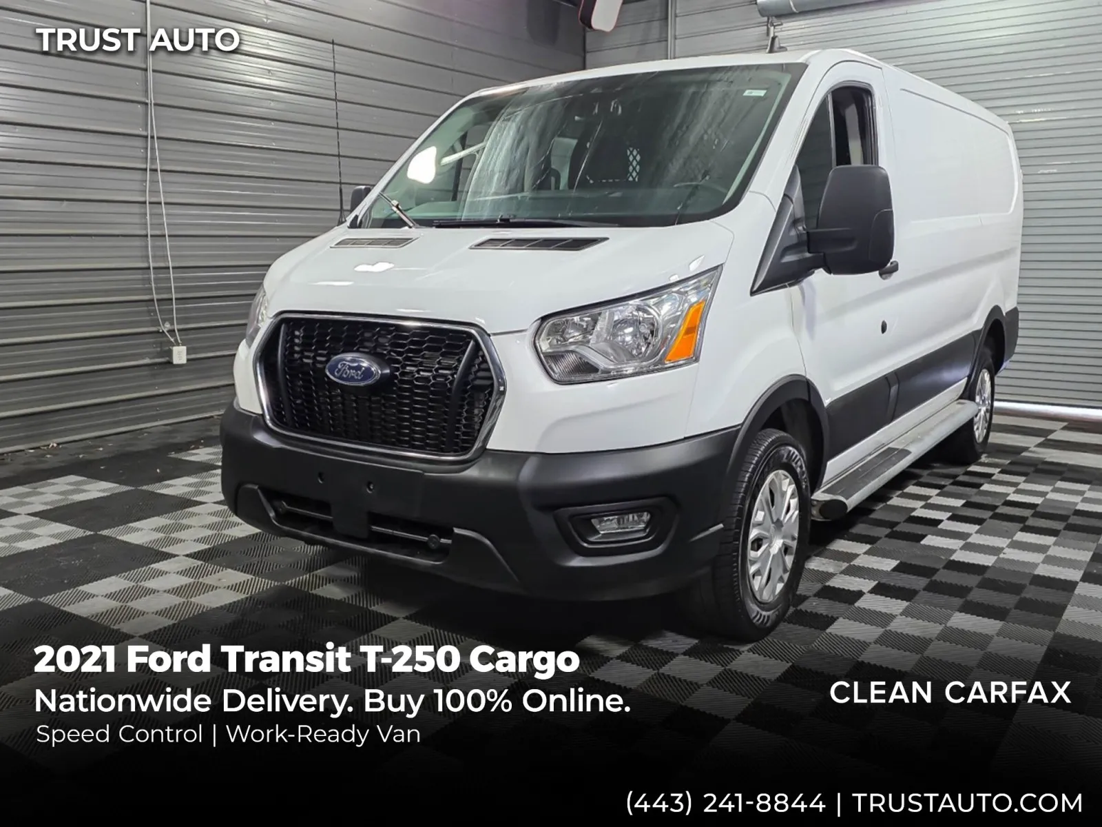 2021 Ford Transit T-250 Cargo 130'' Low Roof Minivan/Van