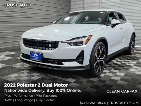 Gray 2022 Polestar 2 AWD Long Range Dual Motor Electric Hatchback w/Performance Pkg for sale in Sykesville, MD