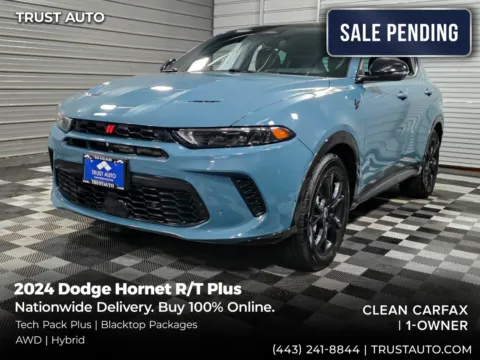 Blue 2024 Dodge Hornet R/T Plus AWD Hybrid SUV w/Tech Pack Plus/Blacktop Pkgs for sale in Sykesville, MD