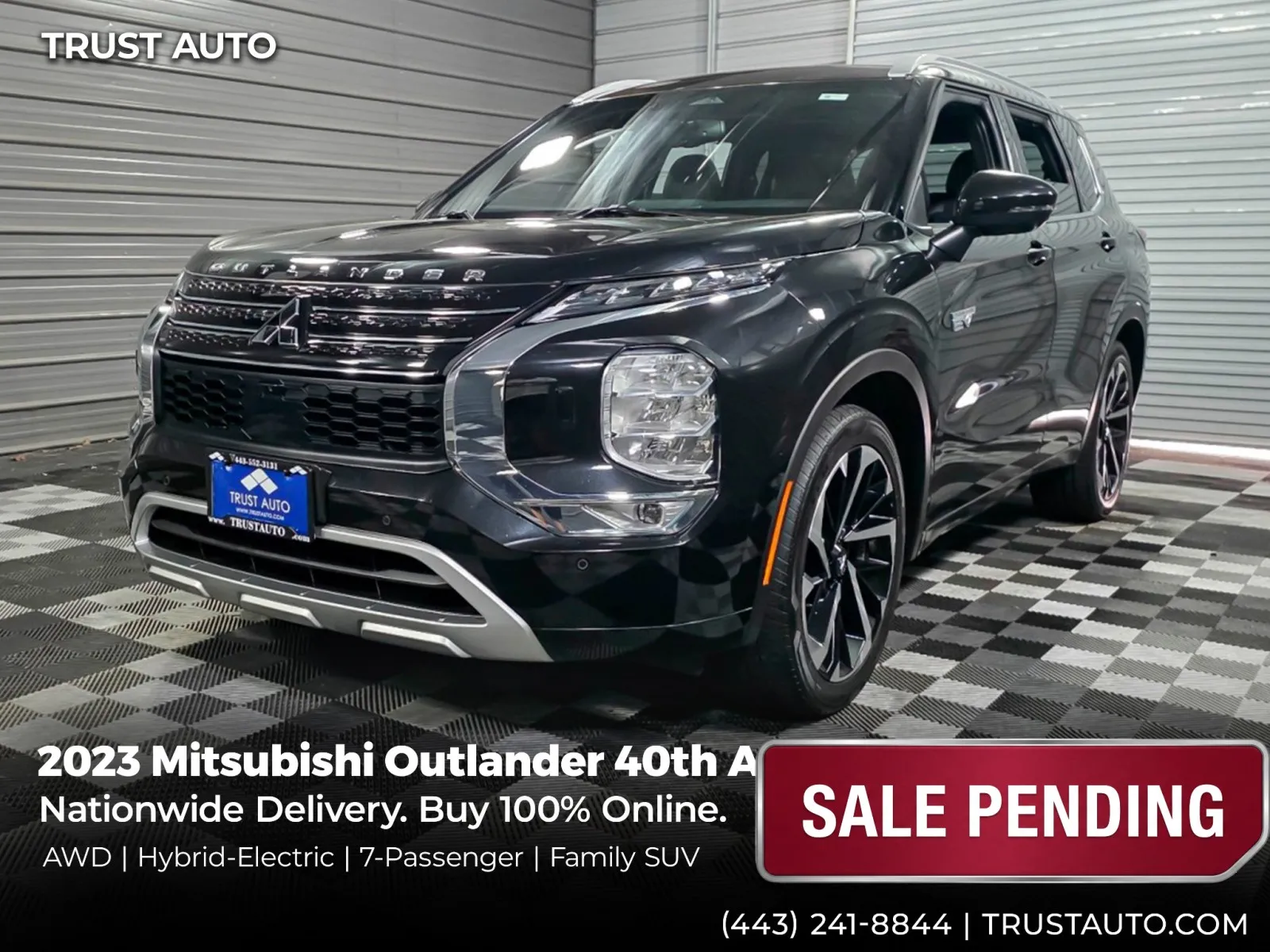 2023 Mitsubishi Outlander PHEV 40th Anniversary AWD 7-Passenger Hybrid-Electric SUV for sale in Sykesville, MD