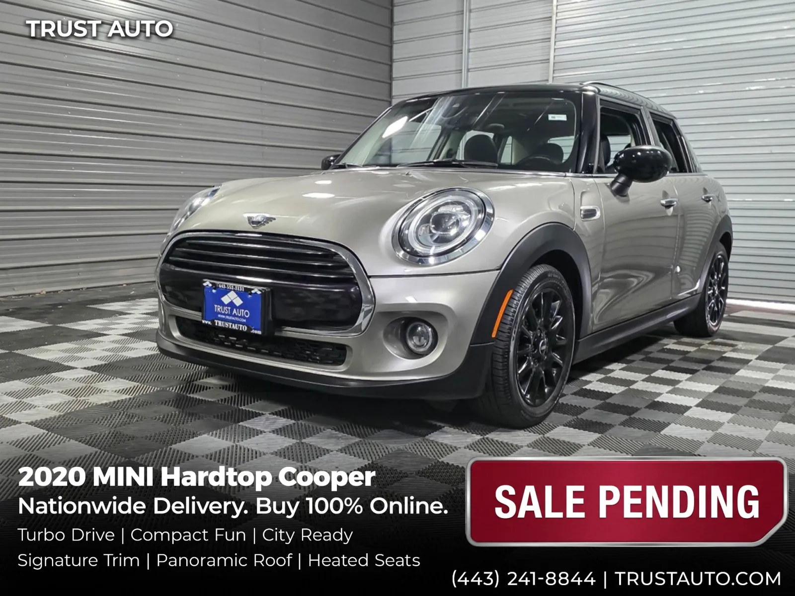 2020 MINI Hardtop Cooper 4-Door Hatchback w/Signature Trim for sale in Sykesville, MD