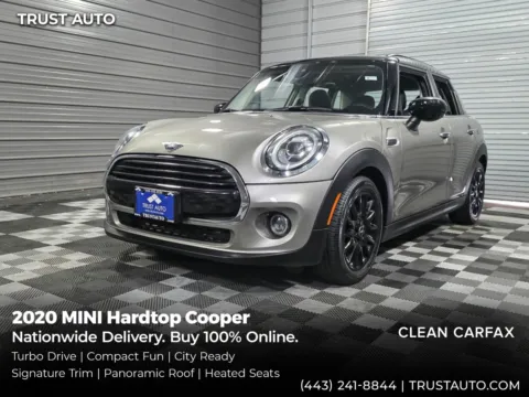 Silver 2020 MINI Hardtop Cooper 4-Door Hatchback w/Signature Trim for sale in Sykesville, MD