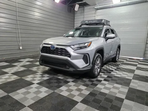 Silver 2023 Toyota RAV4 Hybrid XLE AWD SUV for sale in Sykesville, MD