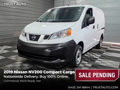 White 2019 Nissan NV200 Compact Cargo S Minivan/Van for sale in Sykesville, MD