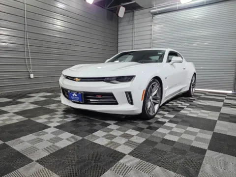 White 2018 Chevrolet Camaro 1LT Sport Coupe w/RS Pkg for sale in Sykesville, MD