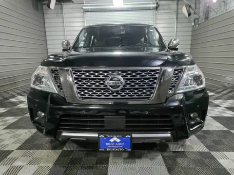 Another view of 2020 Nissan Armada Platinum 4WD 7-Passenger Luxury SUV w/Reserve Pkg for sale in Sykesville, MD at Trust Auto