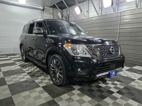 Another view of 2020 Nissan Armada Platinum 4WD 7-Passenger Luxury SUV w/Reserve Pkg for sale in Sykesville, MD at Trust Auto