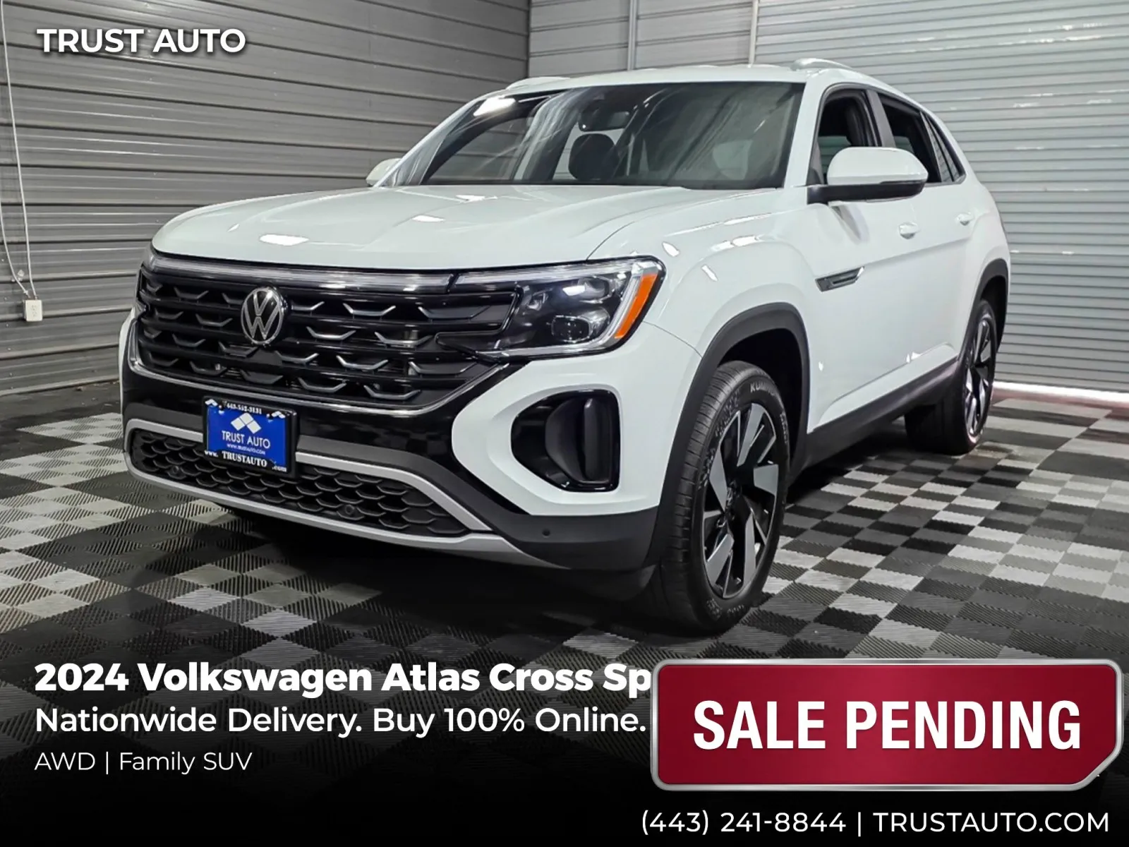 2024 Volkswagen Atlas Cross Sport 2.0T SE 4MOTION AWD SUV w/Technology for sale in Sykesville, MD