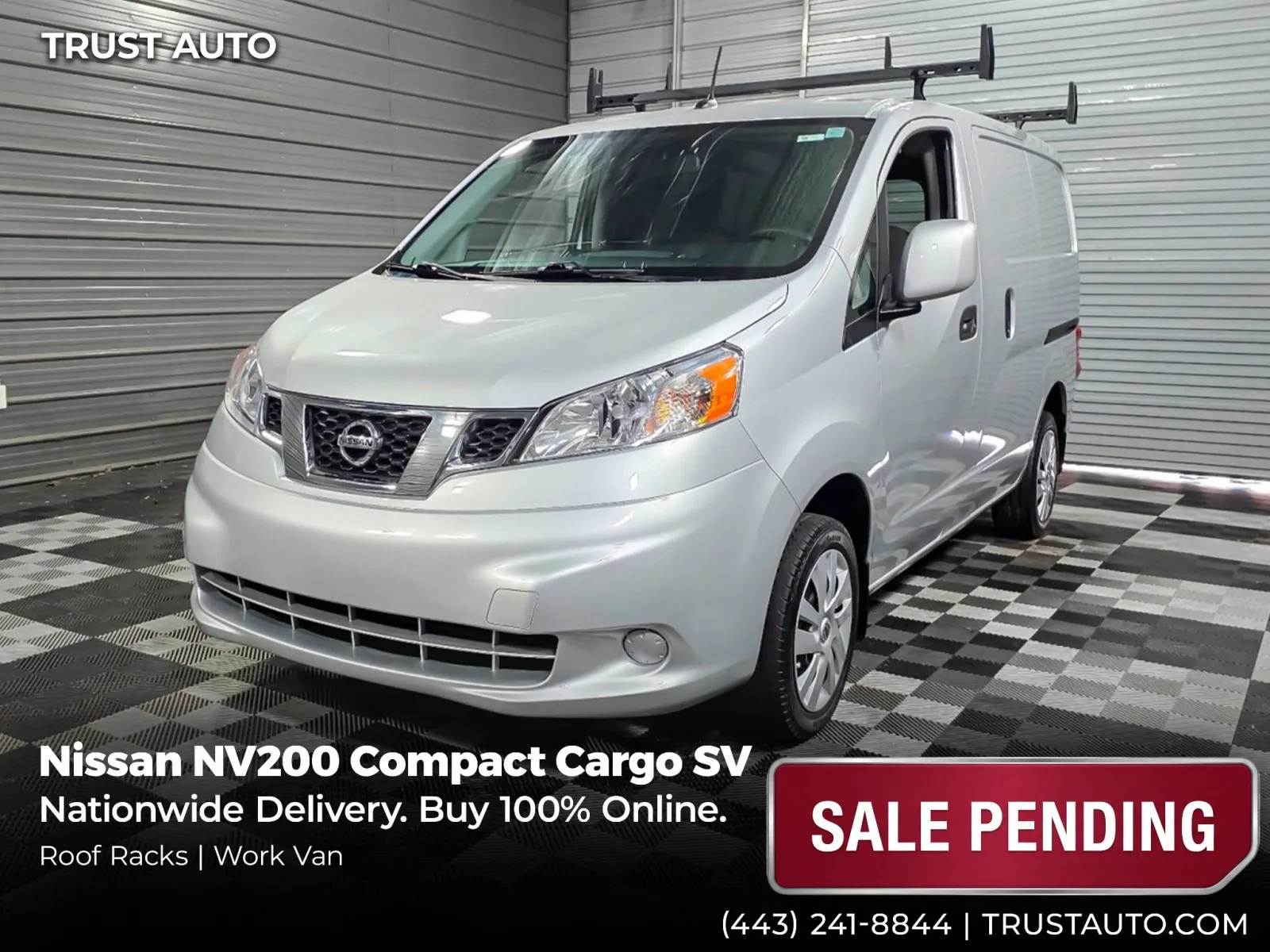 2020 Nissan NV200 Compact Cargo SV Minivan/Van for sale in Sykesville, MD