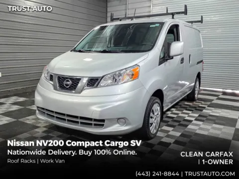 Silver 2020 Nissan NV200 Compact Cargo SV Minivan/Van for sale in Sykesville, MD