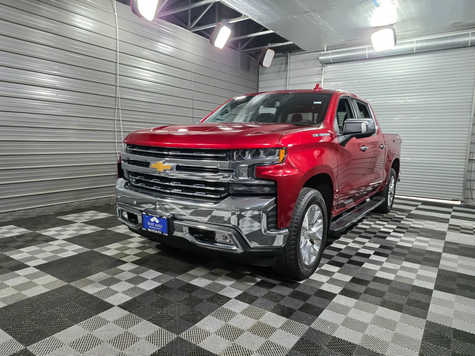 Blue 2022 Chevrolet Silverado 1500 LTD LTZ for sale in Sykesville, MD