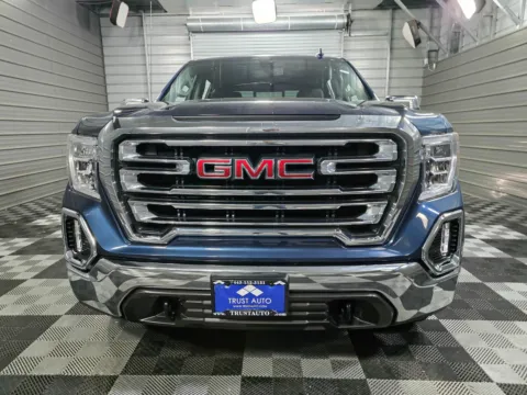 Another view of 2020 GMC Sierra 1500 SLT 4WD Crew Cab Pickup Truck w/Premium Pkg for sale in Sykesville, MD at Trust Auto