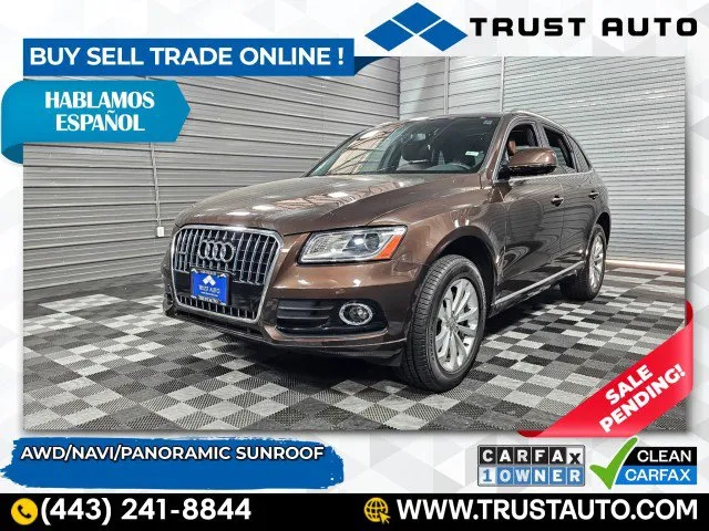 2015 Audi Q5 Premium 2.0T quattro AWD SUV for sale in Sykesville, MD