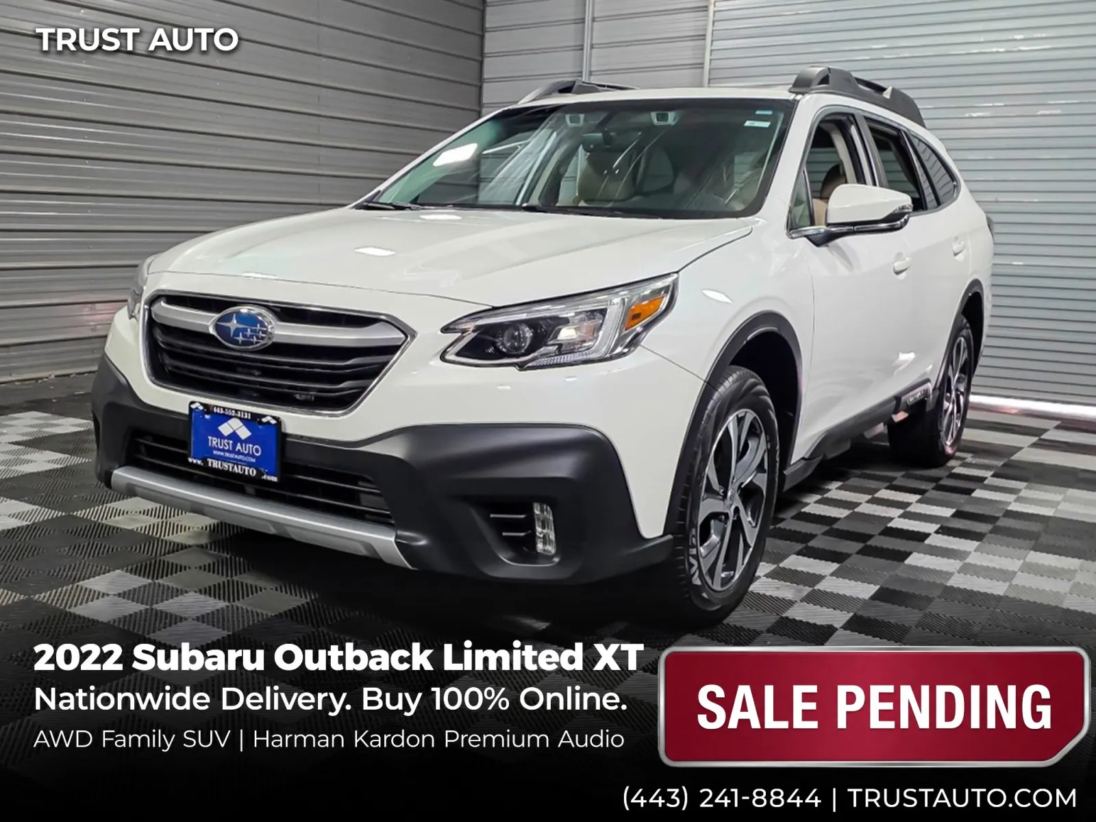 2022 Subaru Outback Limited XT AWD SUV for sale in Sykesville, MD