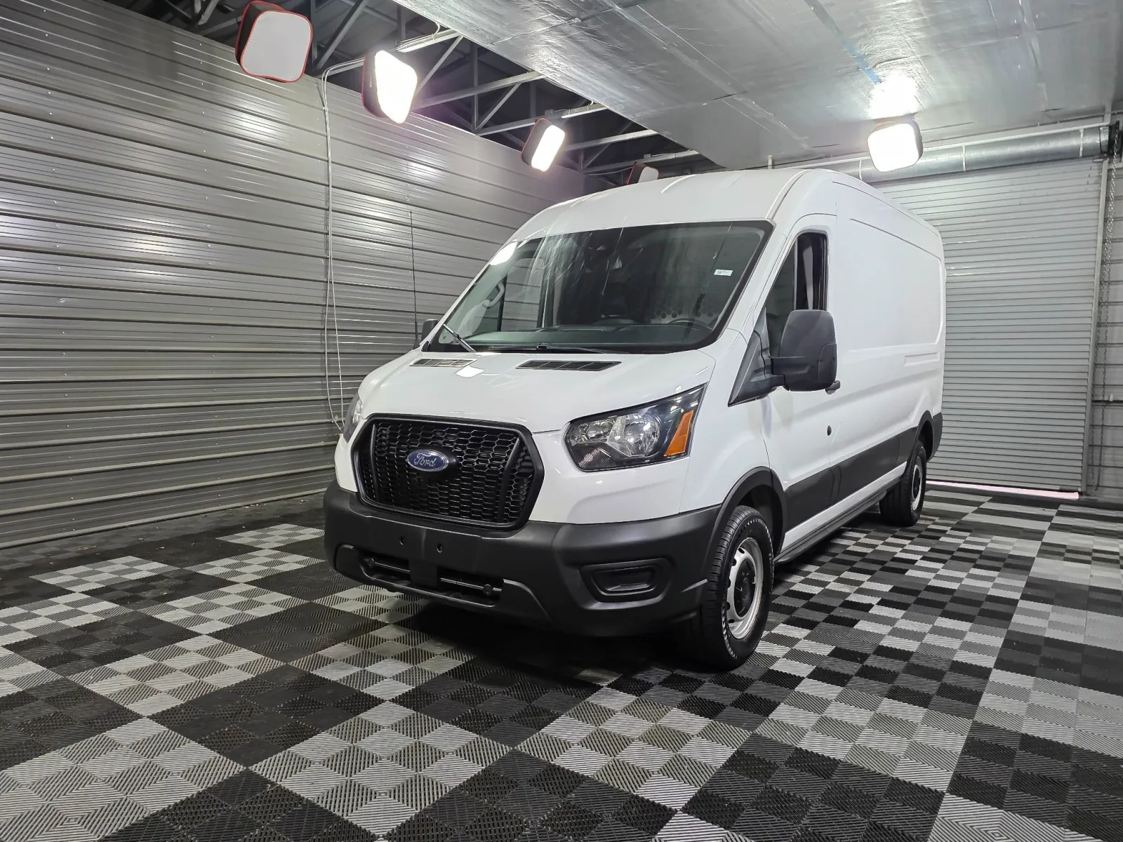 Blue 2021 Ford Transit Cargo Van 250 for sale in Sykesville, MD
