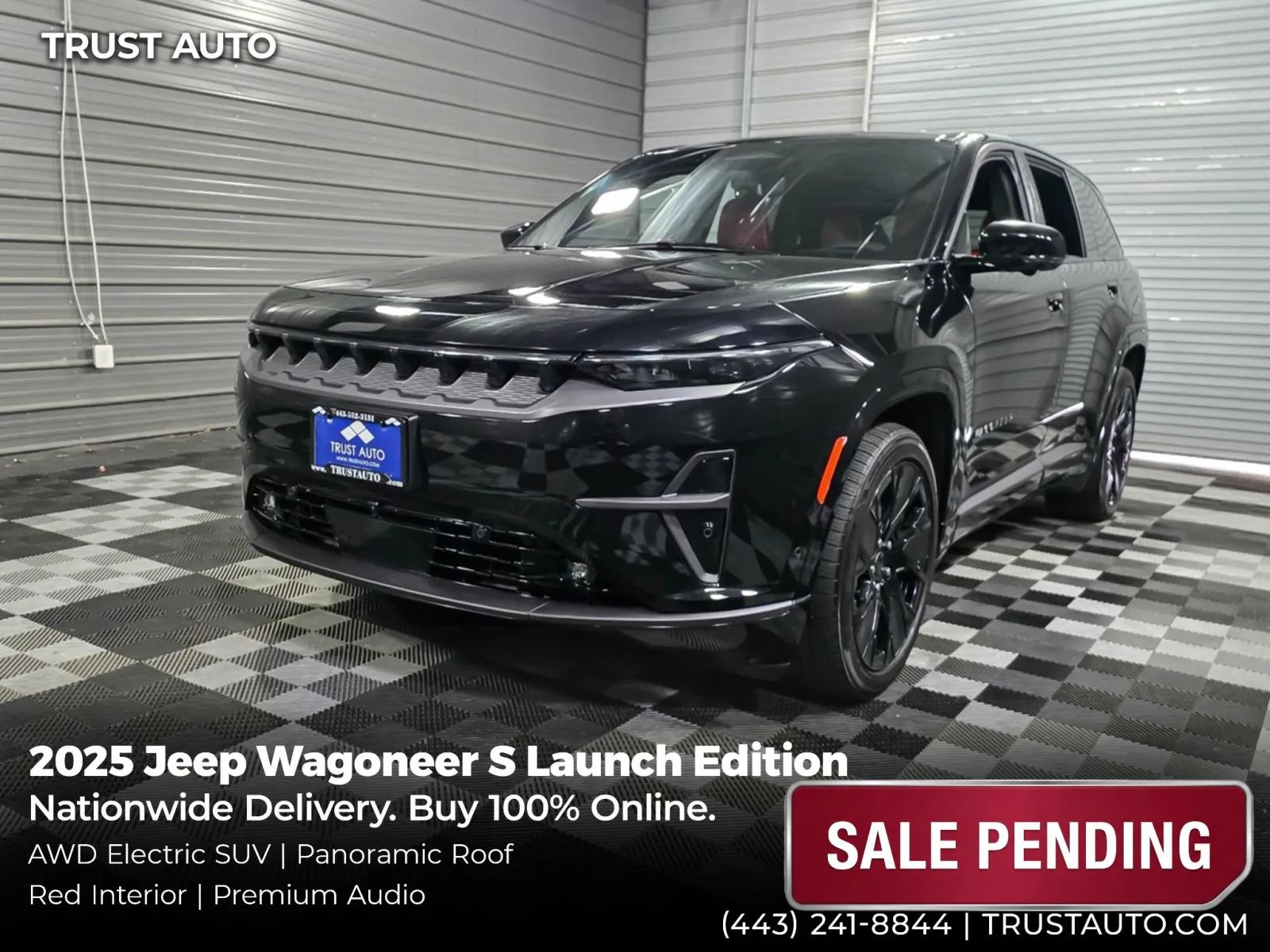 2025 Jeep Wagoneer S Launch Edition AWD Electric Luxury SUV for sale in Sykesville, MD
