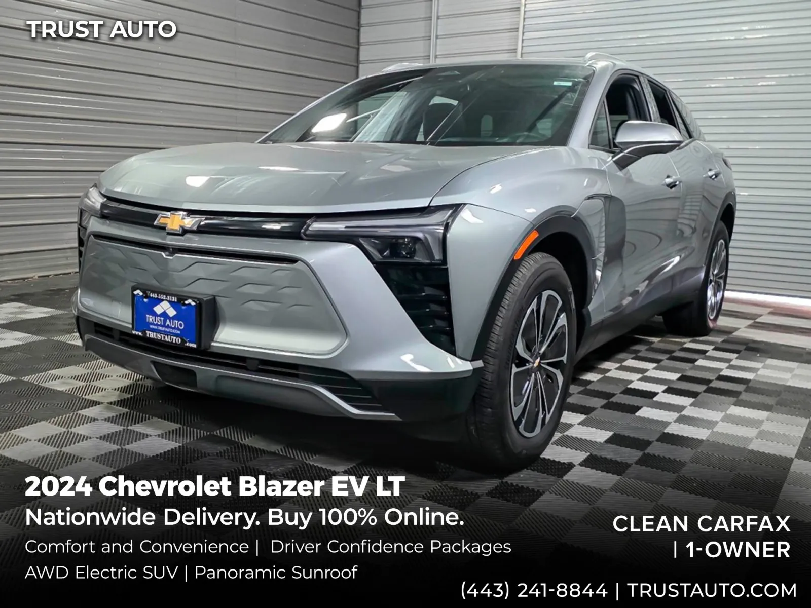 2024 Chevrolet Blazer EV eAWD LT Electric SUV w/Comfort and Convenience Pkg
