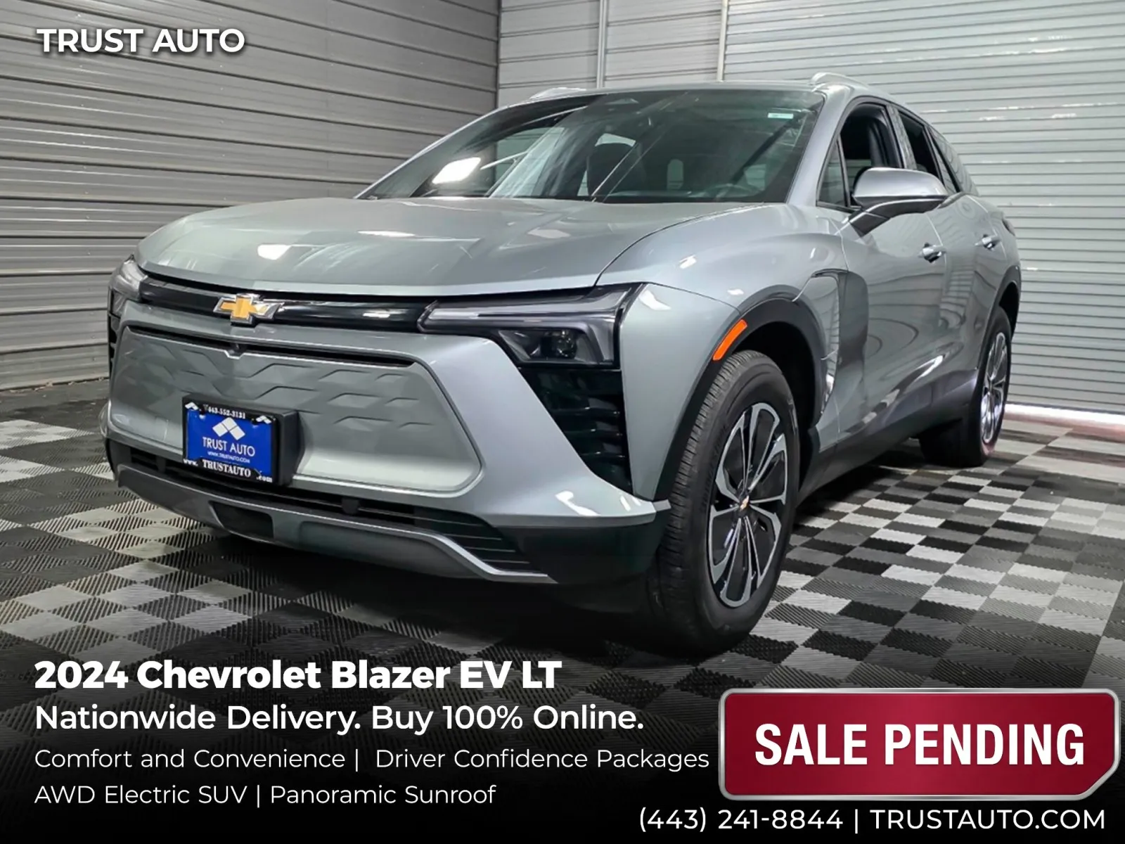 2024 Chevrolet Blazer EV eAWD LT Electric SUV w/Comfort and Convenience Pkg for sale in Sykesville, MD