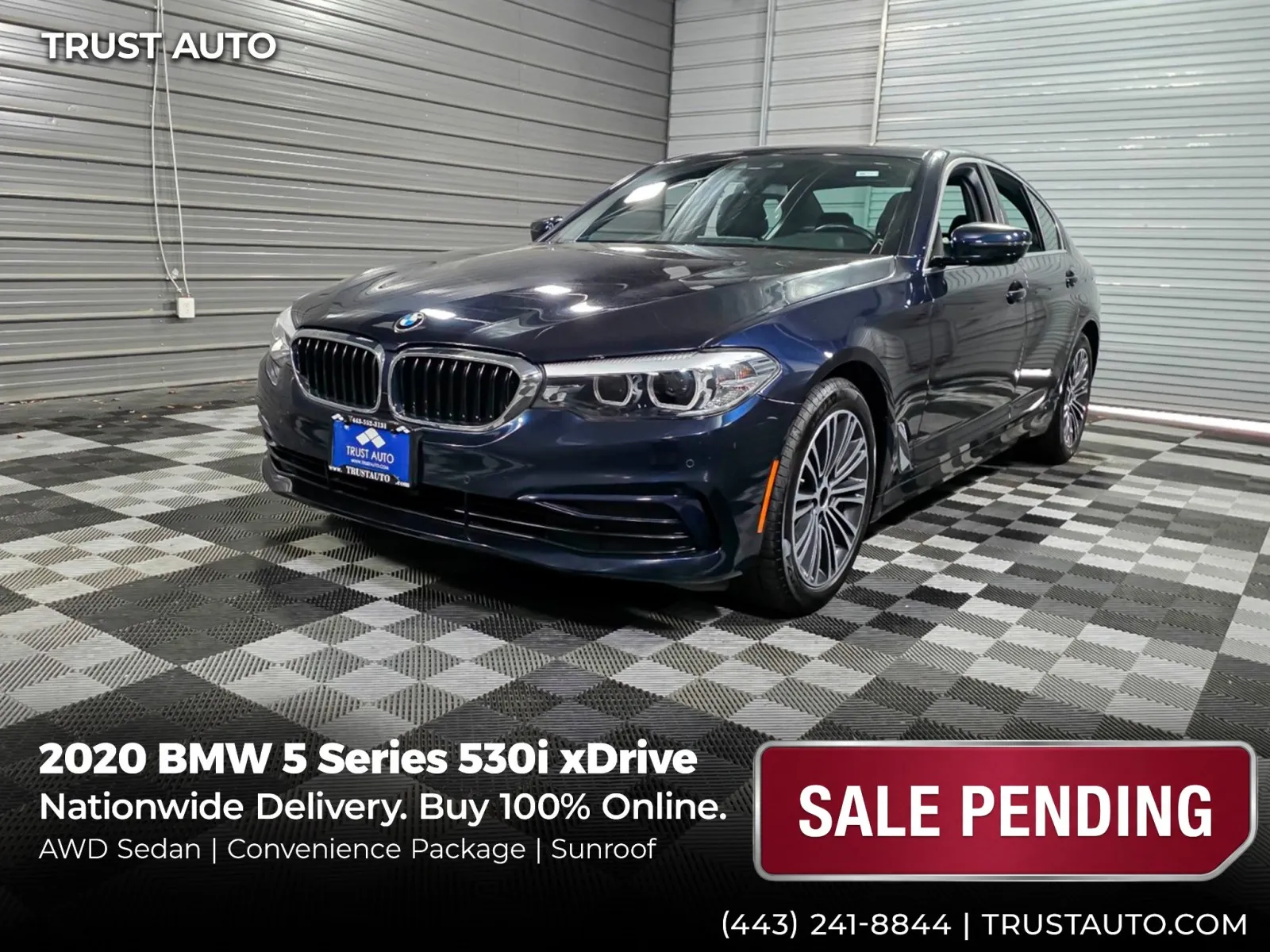 2020 BMW 5 Series 530i xDrive AWD Luxury 4-Door Sedan for sale in Sykesville, MD