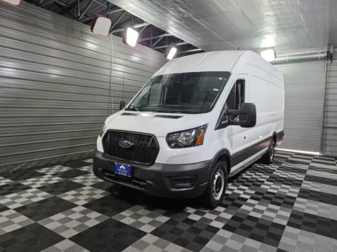 Gray 2024 Ford Transit Cargo Van 350 for sale in Sykesville, MD